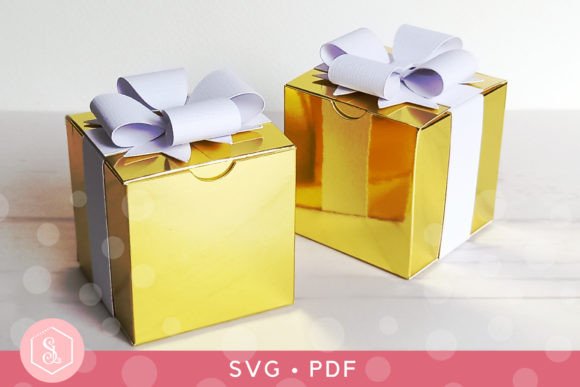 Double Bow Favour Box 3D SVG Shapes Review