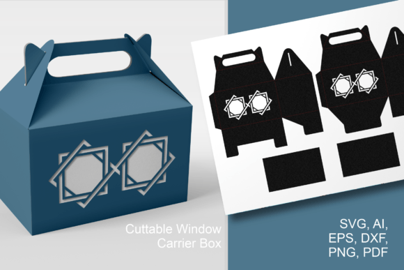 Interlaced Frame Gable Box Template Review