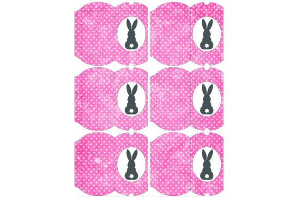 Pillow Boxes Bunny C.24: 3D SVG Gift Boxes for Playful Branding