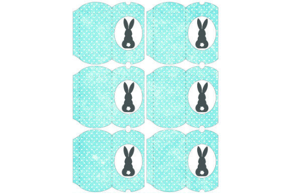 Pillow Boxes Bunny C.28.: A 3D SVG Gift Box Design for Charming Brand Projects