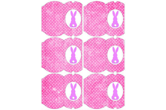 Pillow Boxes Bunny D.24. – 3D SVG Gift Boxes for Charming Editorial Design